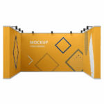 3-Wall Enclosed Booth