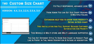 Custom Size Chart